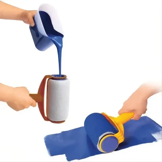 Ρολό βαψίματος με δοχείο για εύκολο βάψιμο Pintar Facil