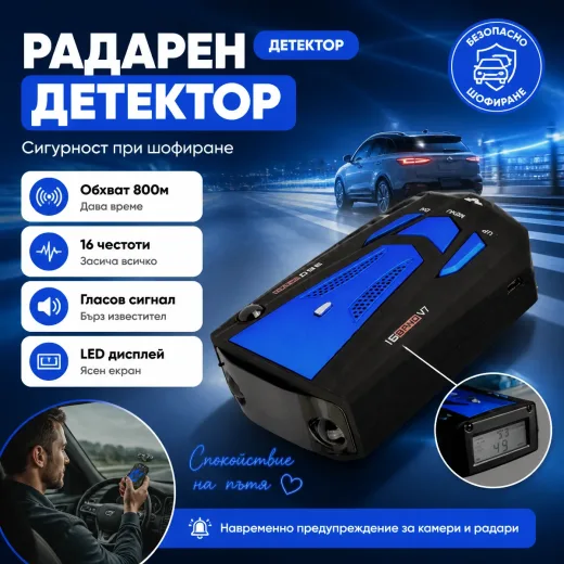 Συμπαγής ανιχνευτής ραντάρ αυτοκινήτου για κάμερες