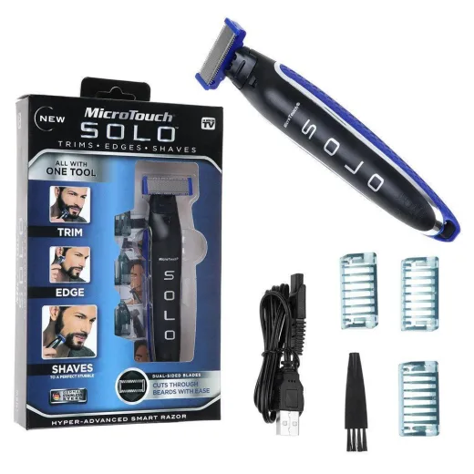 MicroTouch Solo Trimmer για όλο το σώμα, 3 σε 1