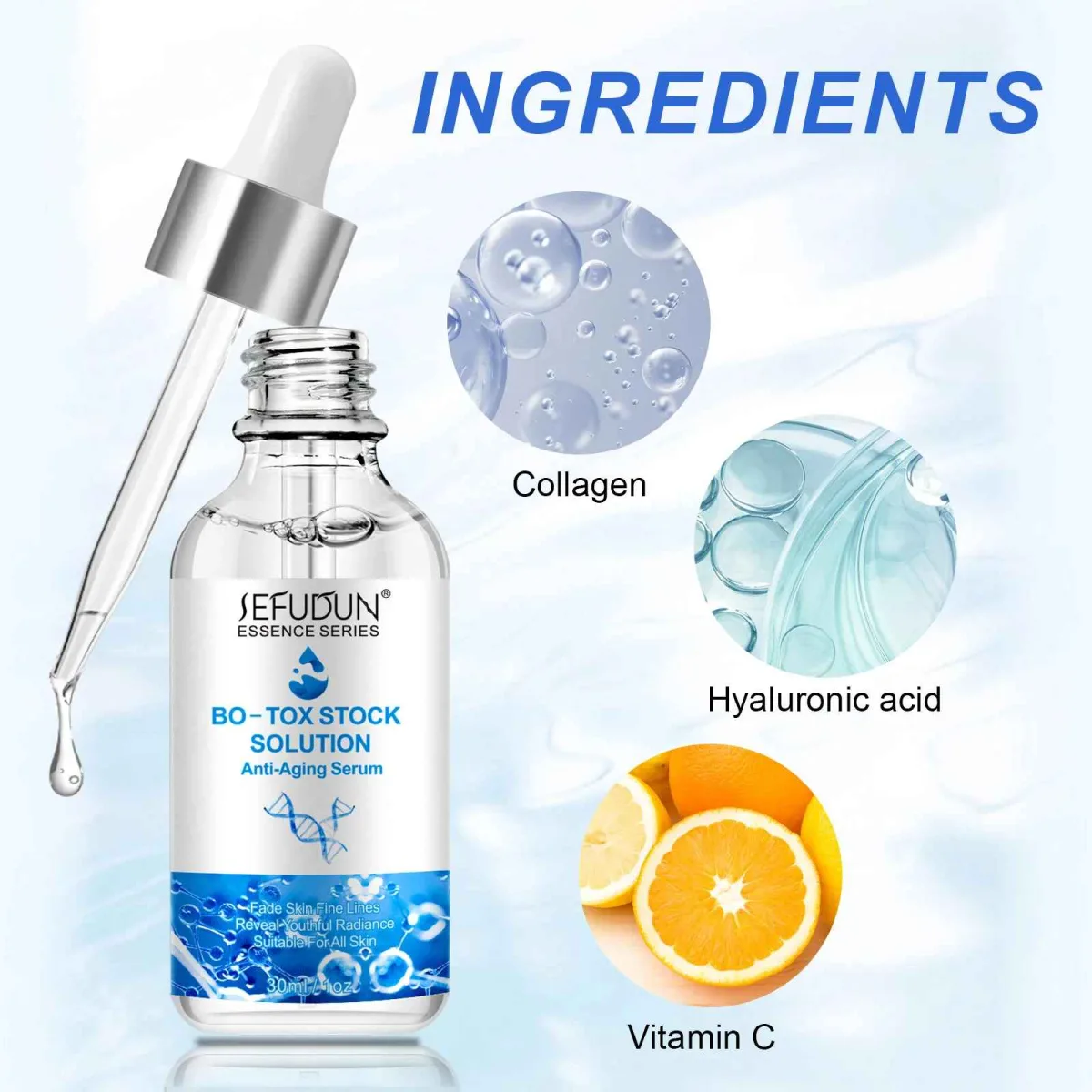 Αντιρυτιδικός ορός προσώπου Botox Stock Solution 30ml