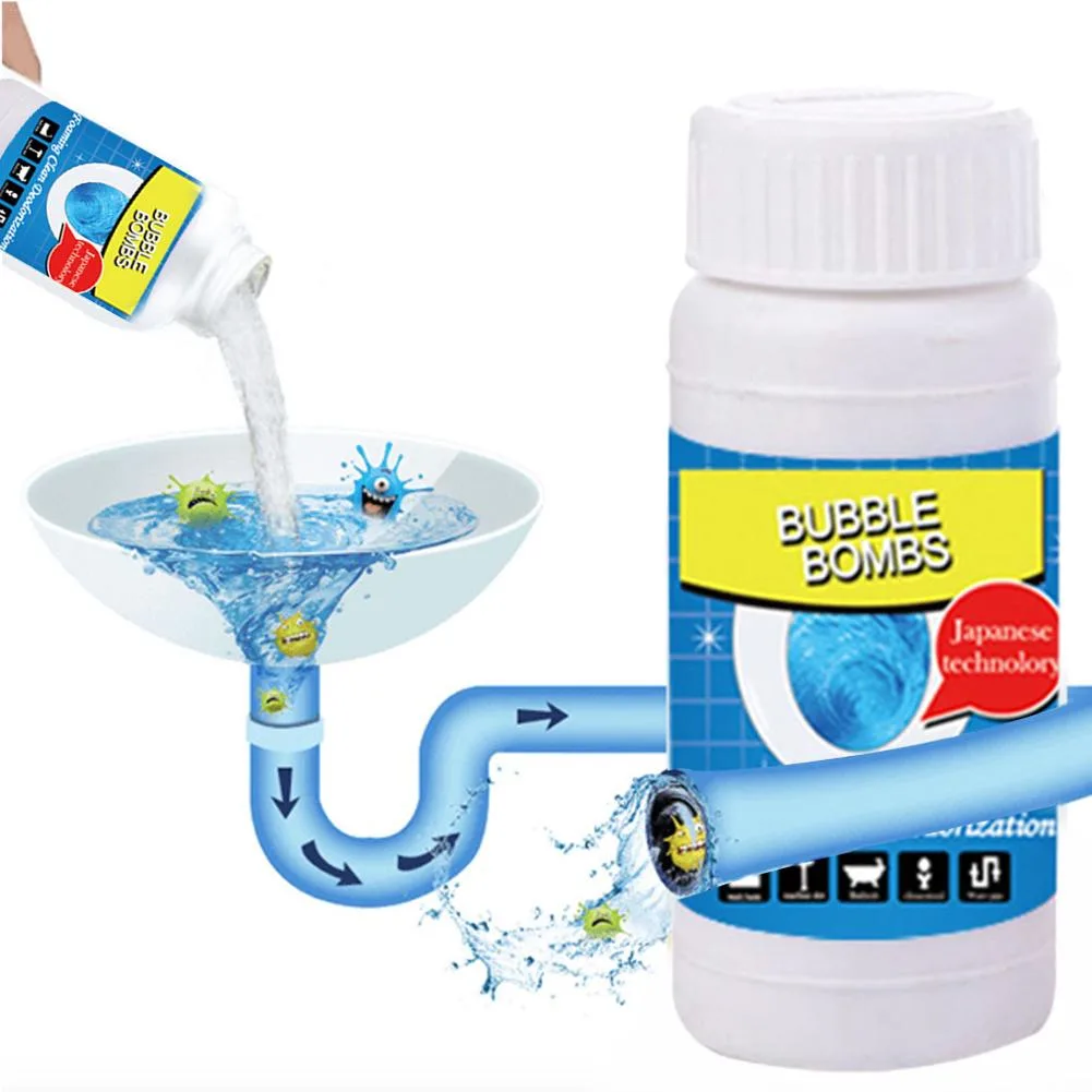 Καθαριστικό αποφρακτικό αποχετεύσεων Bubble Bombs